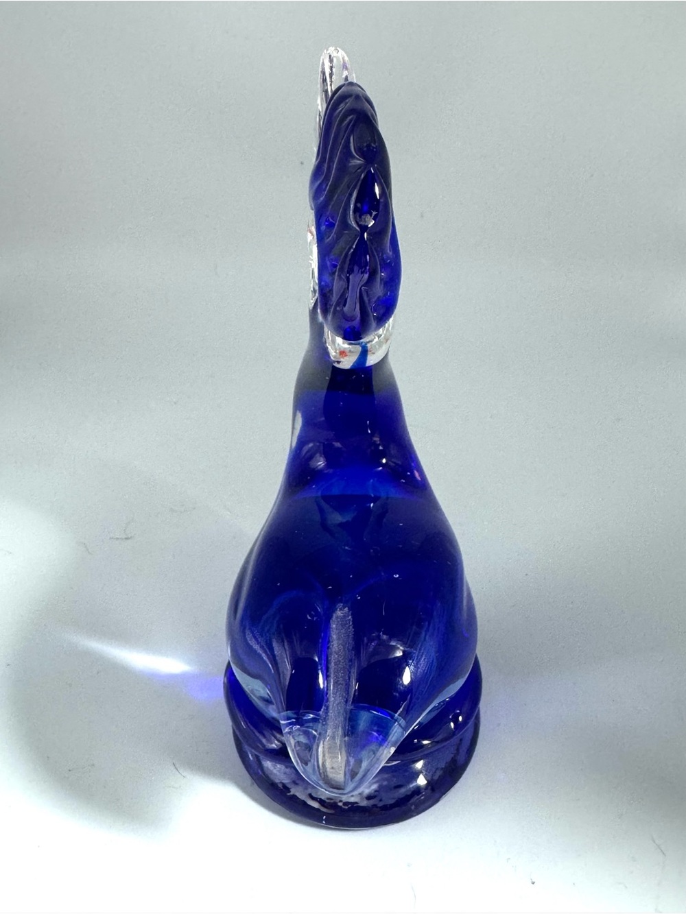 Glass Pelican with Goldfish - Picture 3 of 6